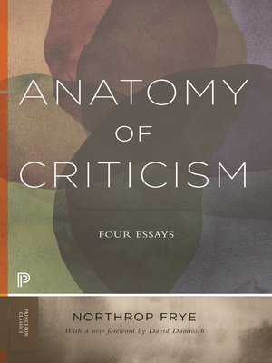 cover image of Anatomy of Criticism